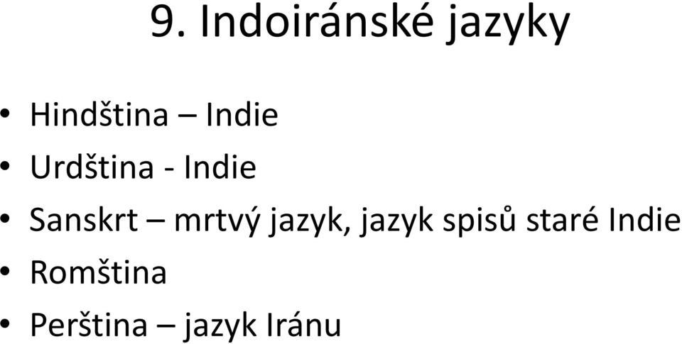 mrtvý jazyk, jazykspisů staré