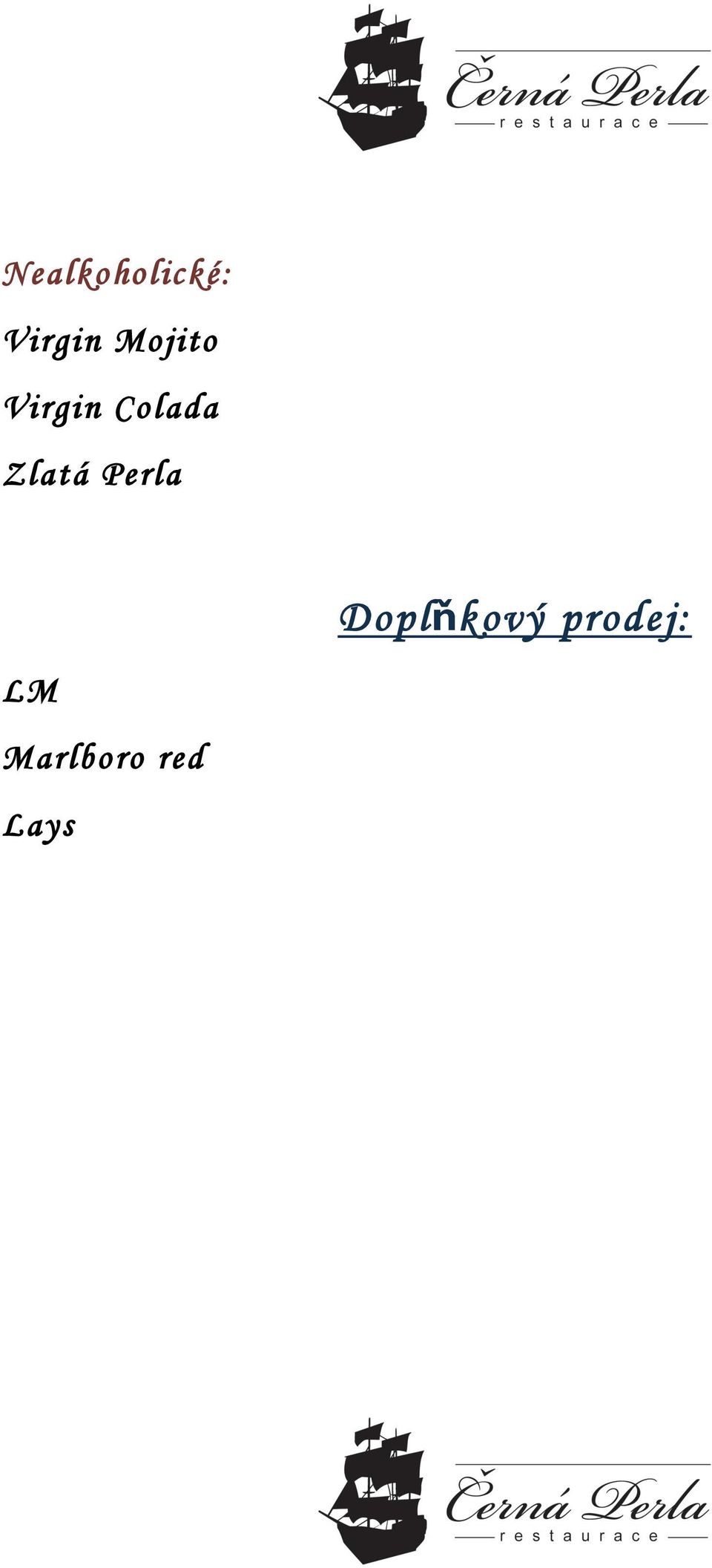 Zlatá Perla Doplňkový