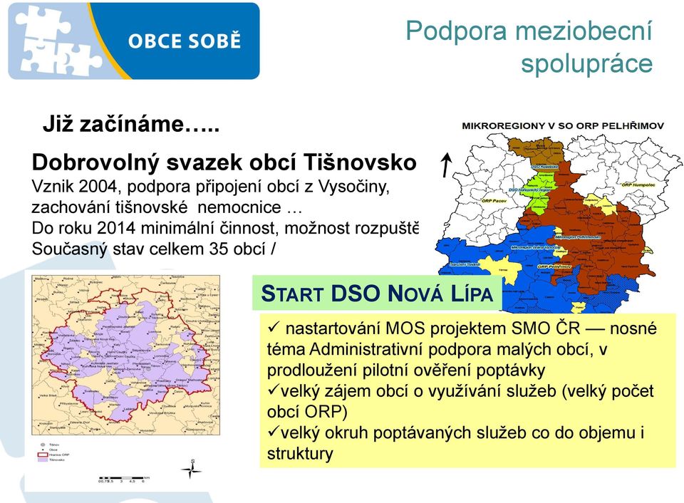 2014 minimální činnost, možnost rozpuštění.