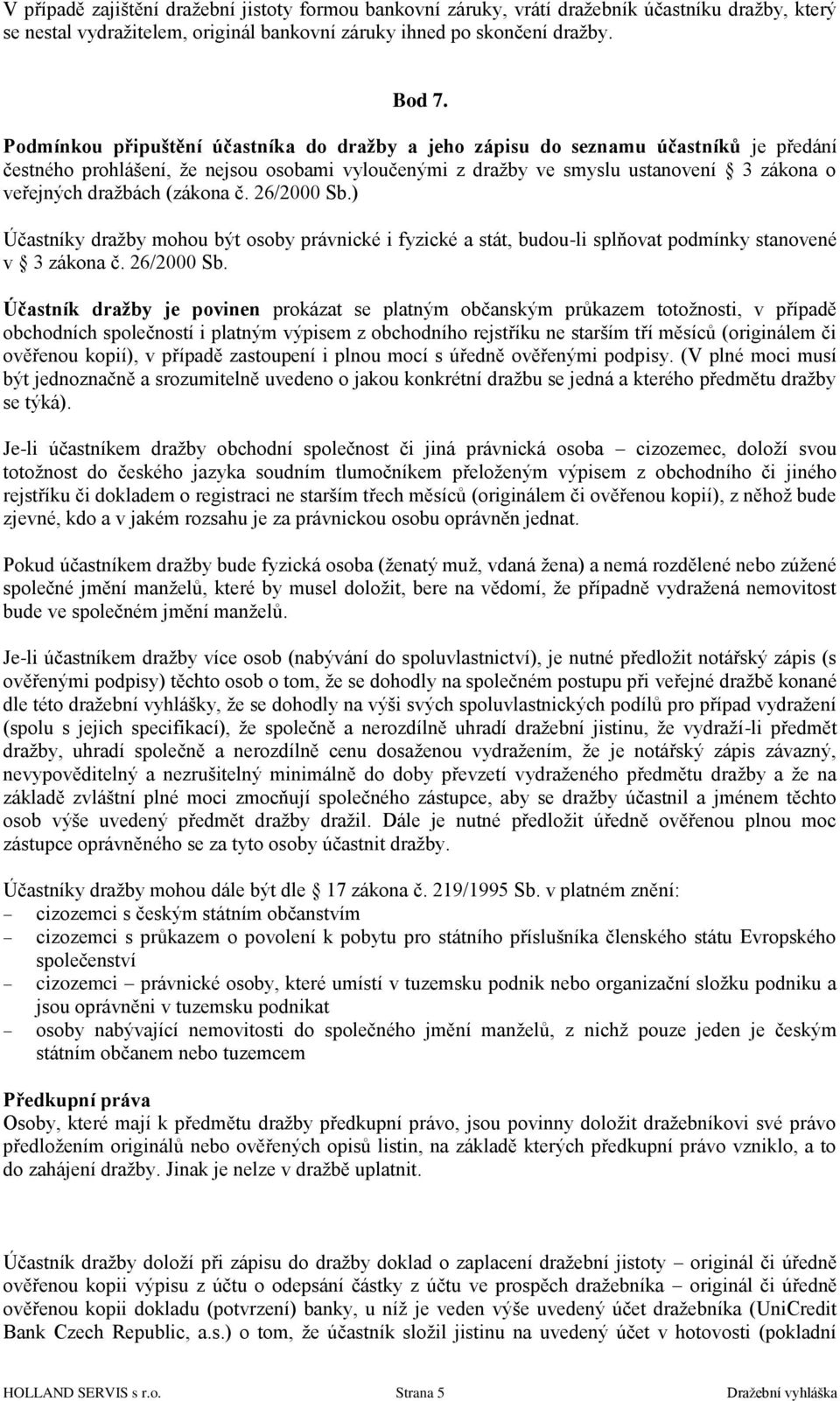 (zákona č. 26/2000 Sb.