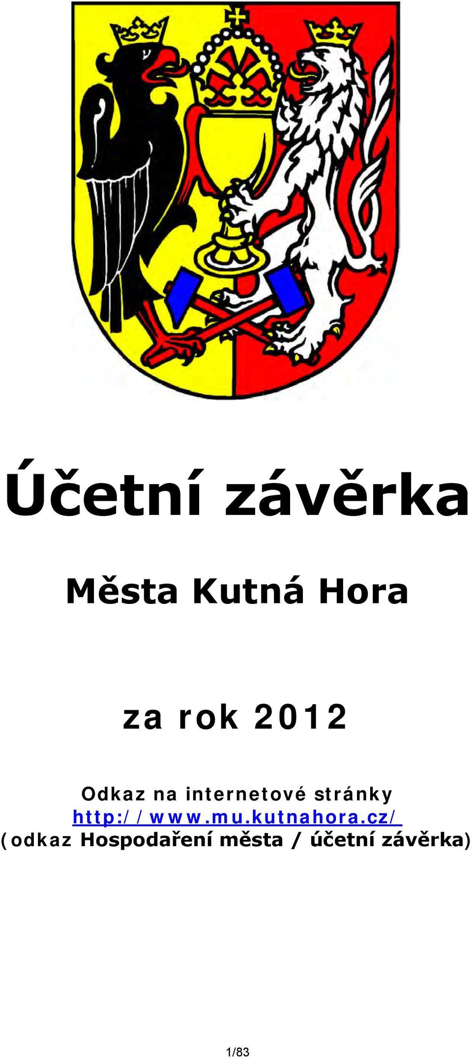 stránky http://www.mu.kutnahora.