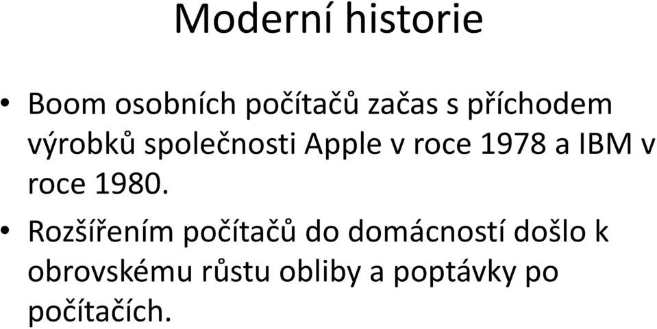 IBM v roce 1980.