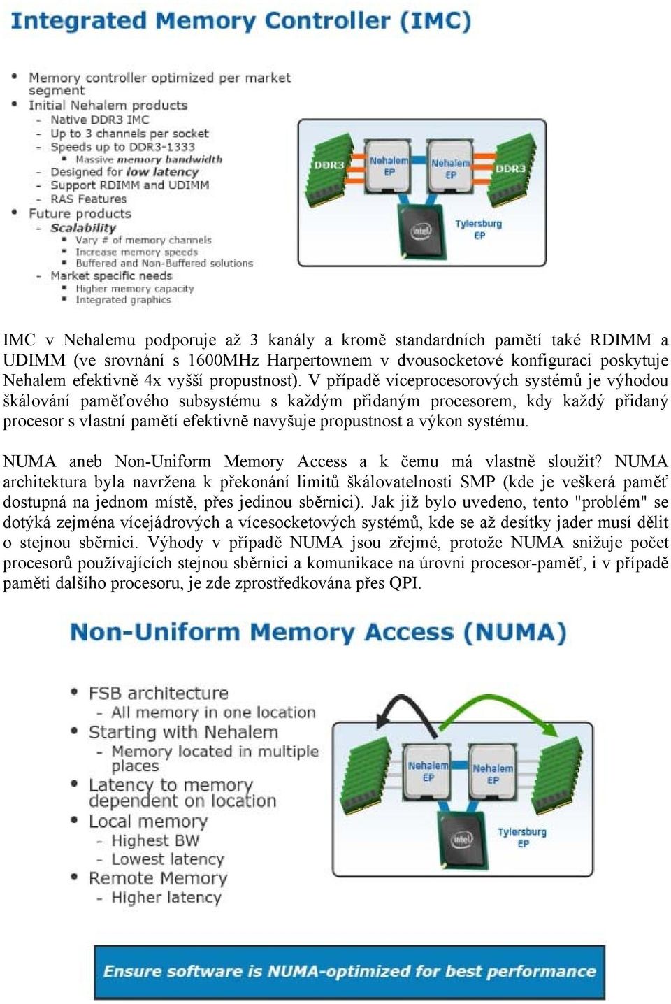 NUMA aneb Non-Uniform Memory Access a k čemu má vlastně sloužit?