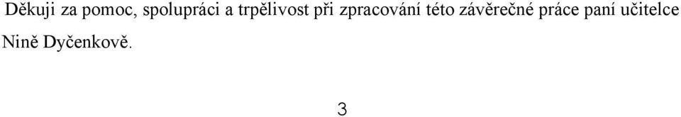 při zpracování této