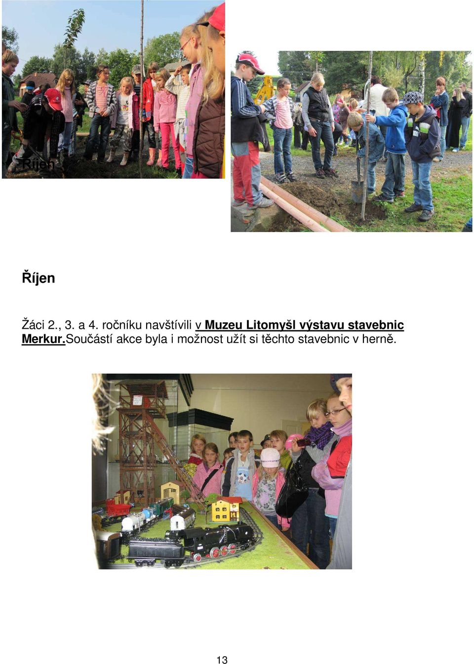 výstavu stavebnic Merkur.