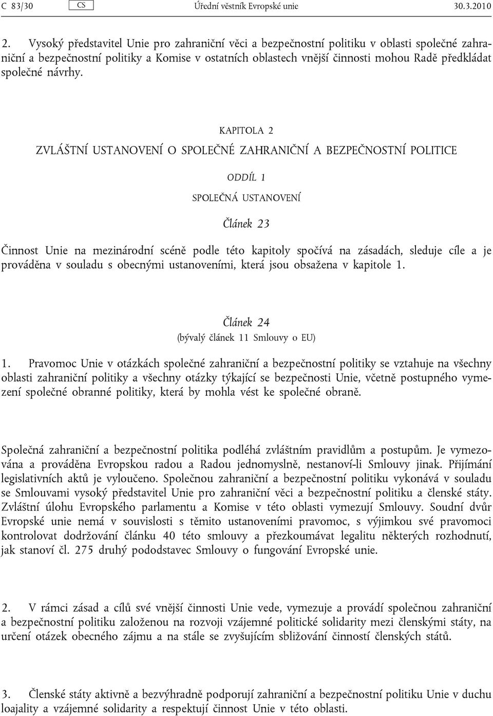 společné návrhy.