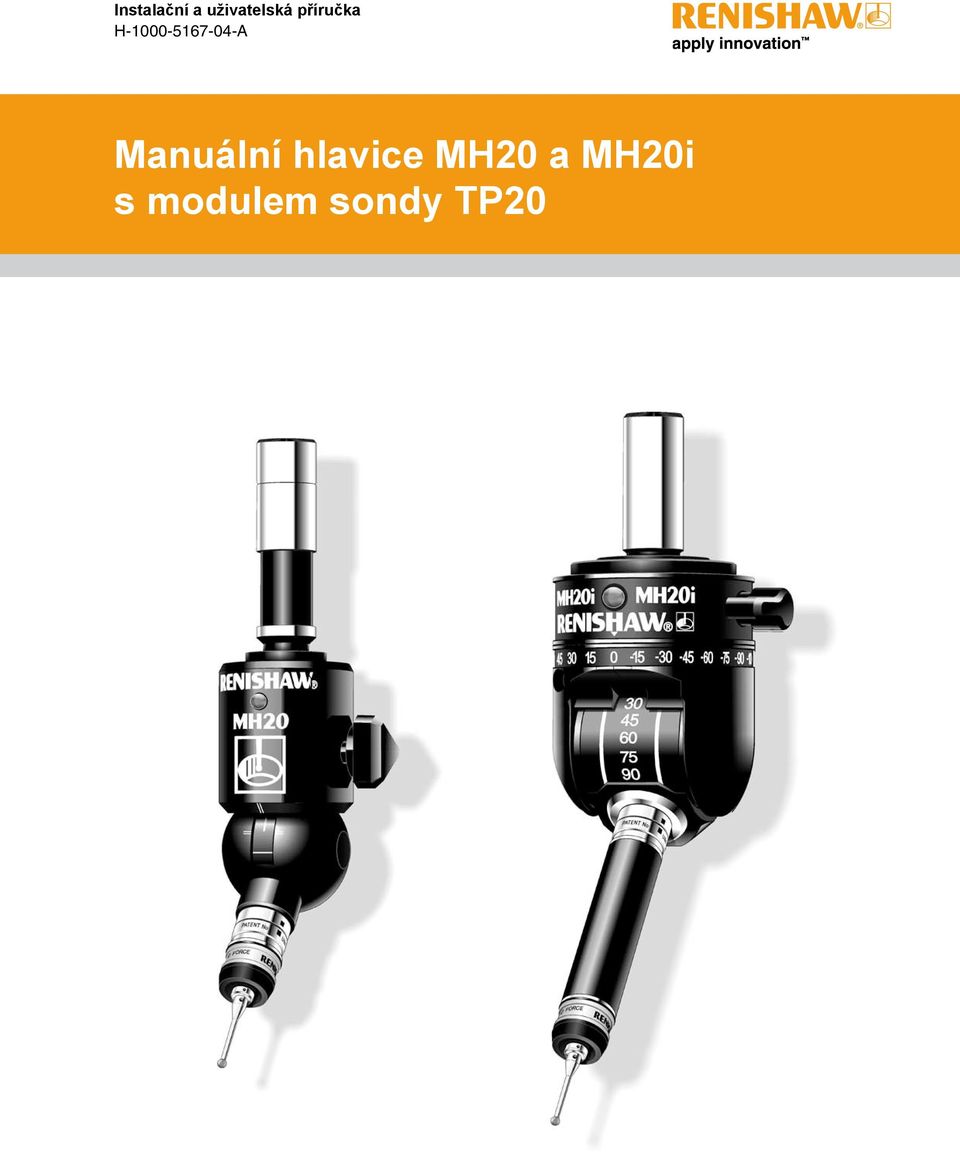 Manuální hlavice MH20 a