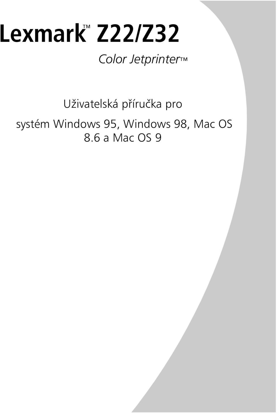 příručka pro systém Windows