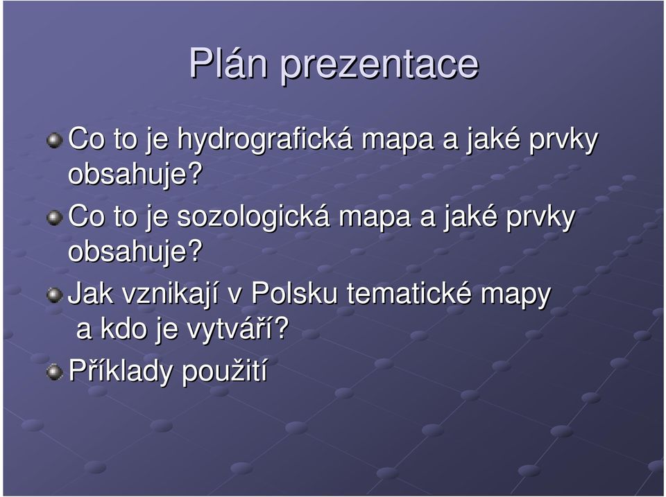 Co to je sozologická mapa a  Jak vznikají v
