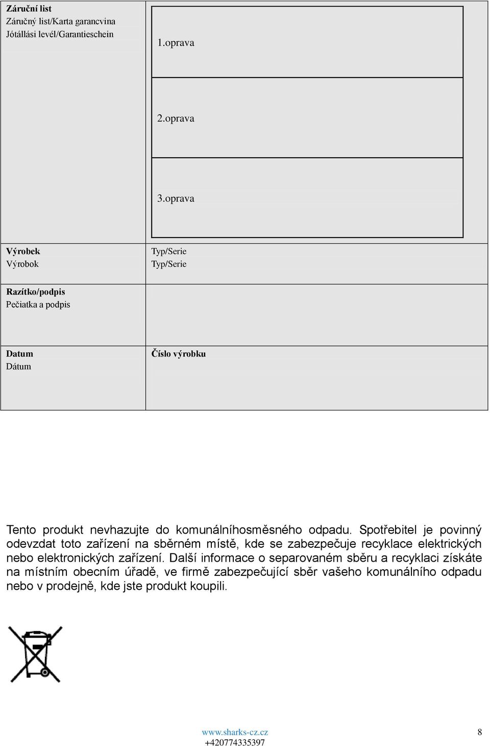 komunálníhosměsného odpadu.