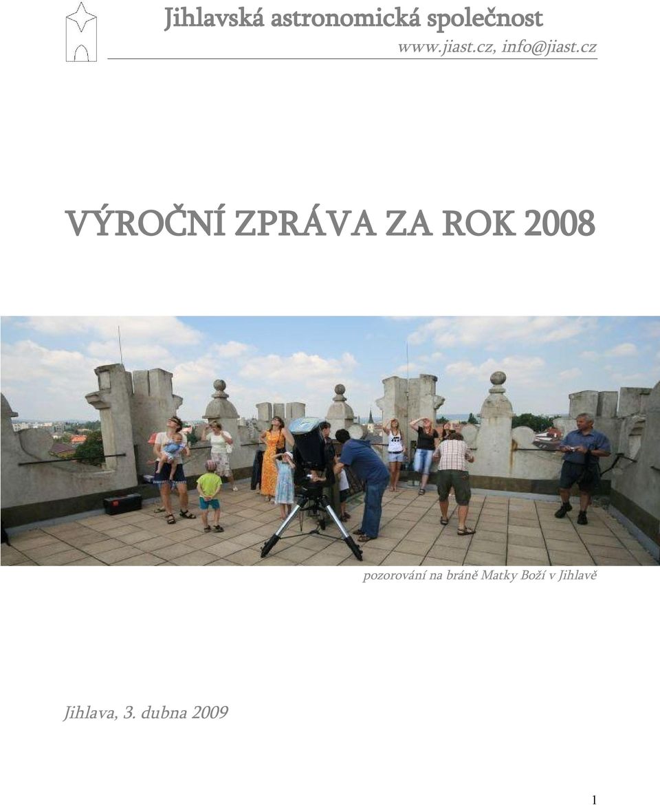 cz VÝROČNÍ ZPRÁVA ZA ROK 2008