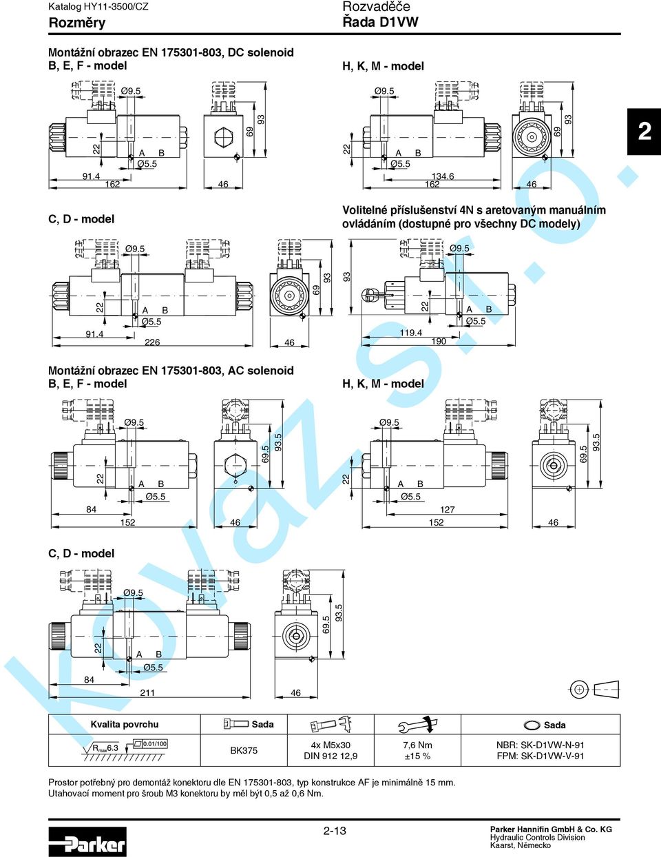 5 6 A B Ø5.5 15 46 Ø9.5 A B Ø5.