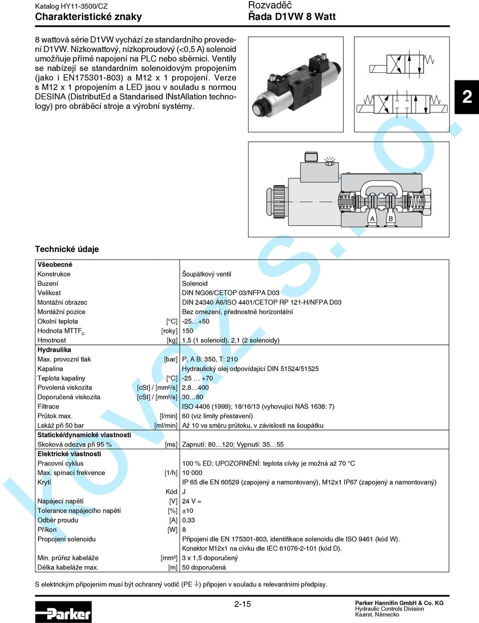 Verze s M1 x 1 propojením a LED jsou v souladu s normou DESINA (DistributEd a Standarised INstAllation technology) pro obráběcí stroje a výrobní systémy.