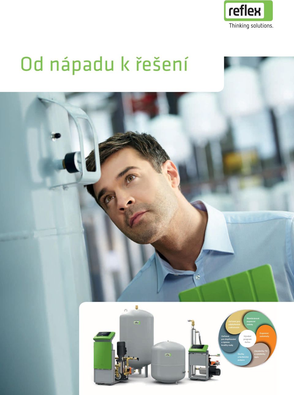 expanzní nádoby Výrobní program Reflex Expanzní automaty