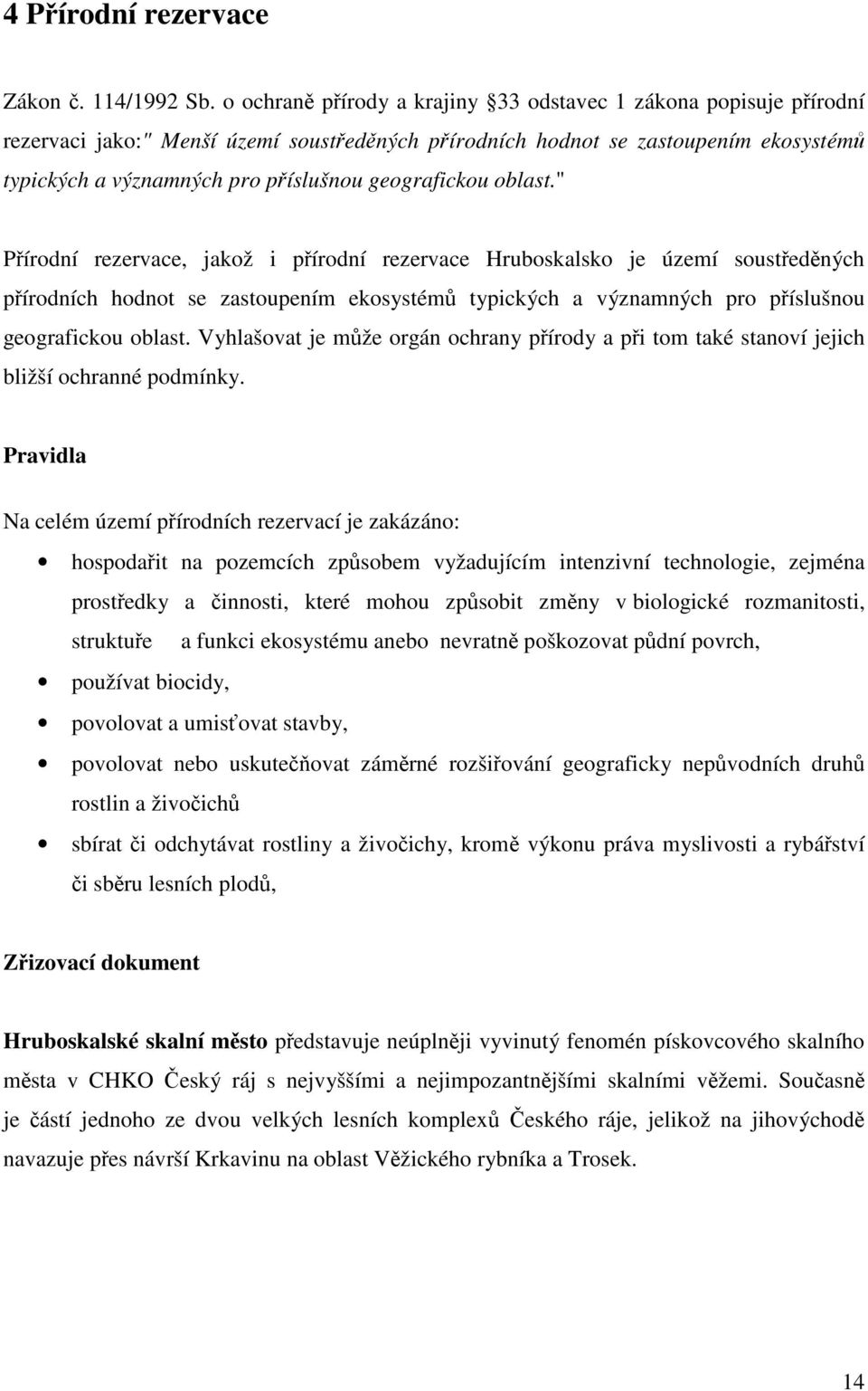 geografickou oblast.