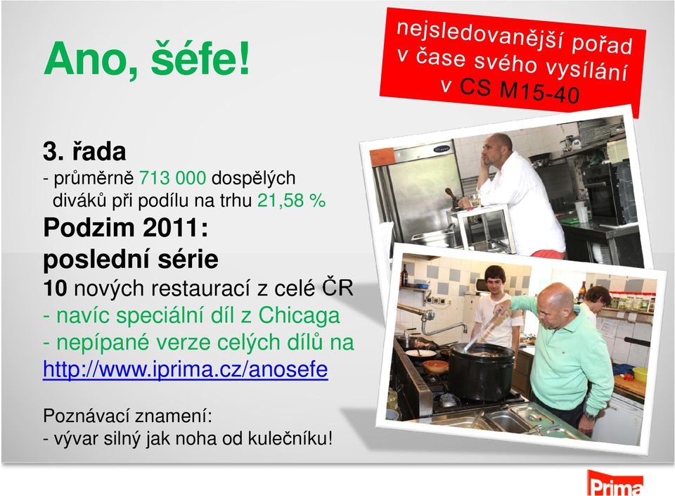Podzim 2011: poslední série 10 nových restaurací z celé ČR - navíc