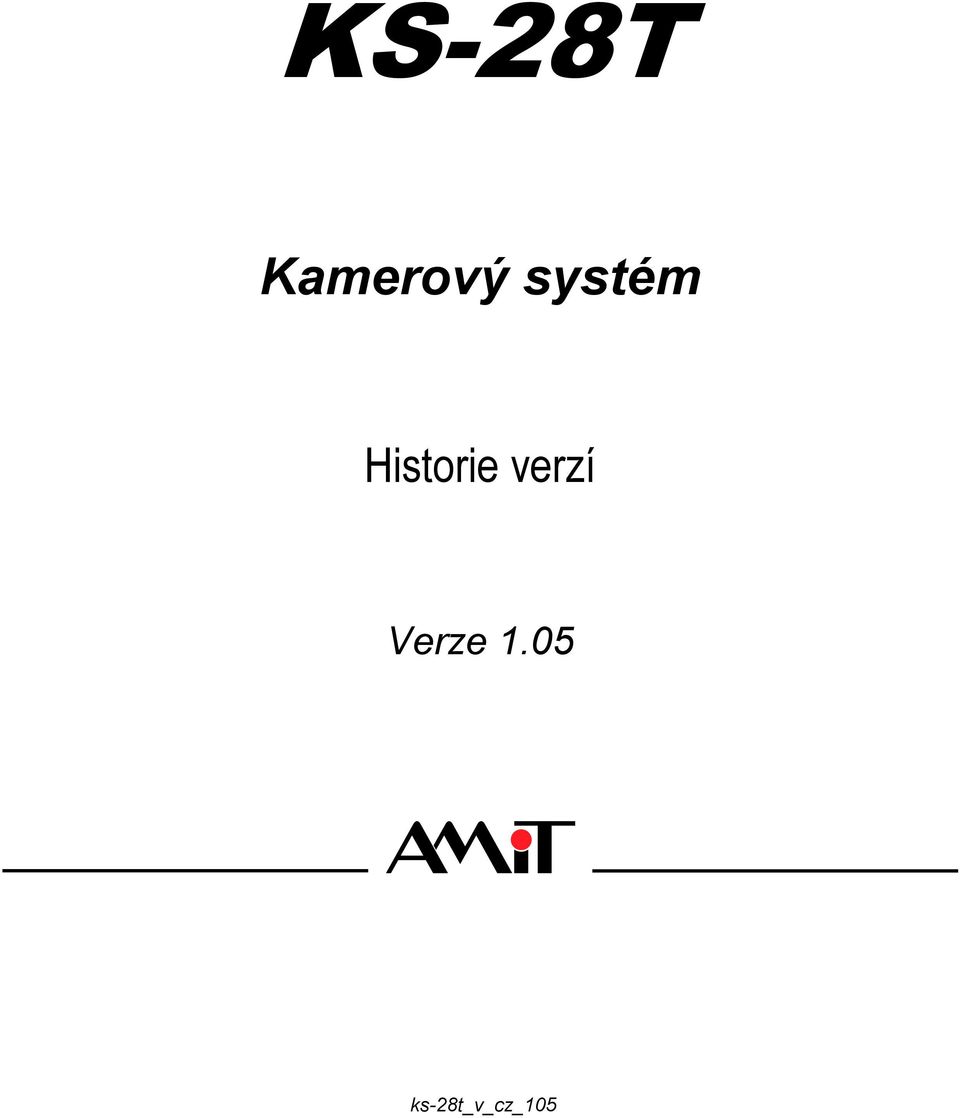 Historie verzí