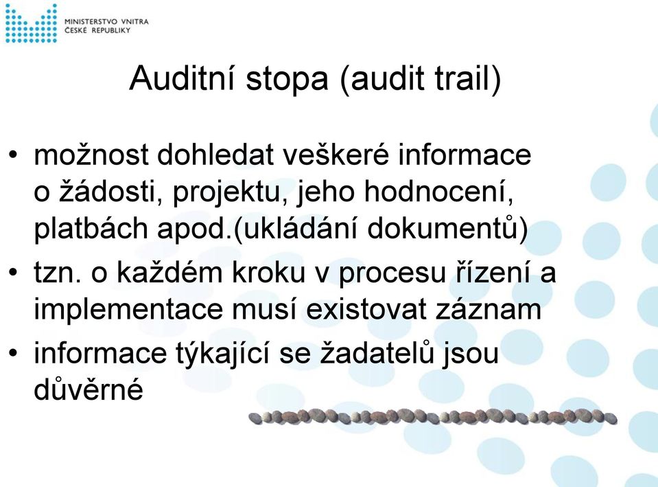 (ukládání dokumentů) tzn.