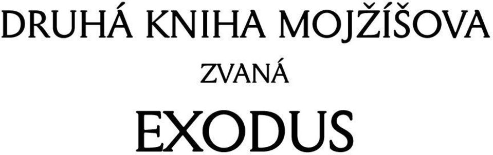 MOJŽÍŠOVA