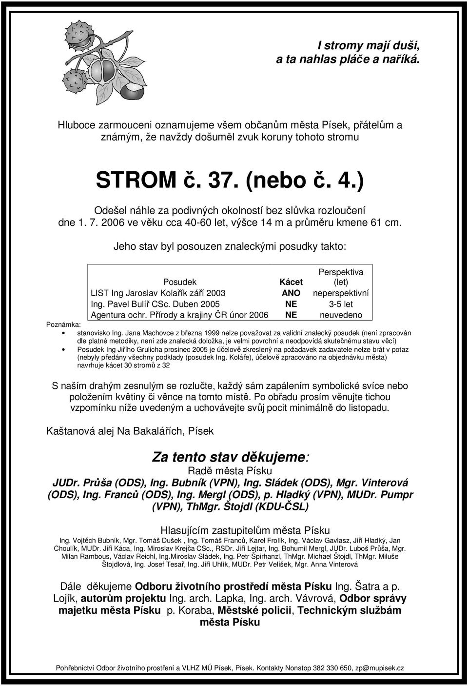 Duben 2005 NE 3-5 let Agentura ochr.