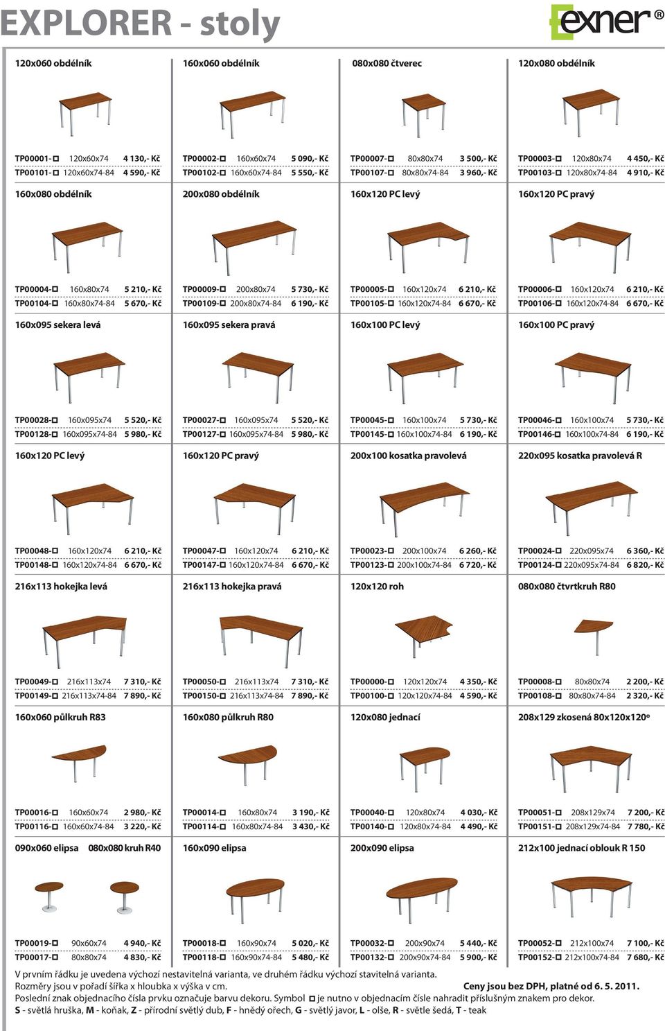 TP00004-160x80x74 5 210,- Kč TP00104-160x80x74-84 5 670,- Kč TP00009-200x80x74 5 730,- Kč TP00109-200x80x74-84 6 190,- Kč TP00005-160x120x74 6 210,- Kč TP00105-160x120x74-84 6 670,- Kč