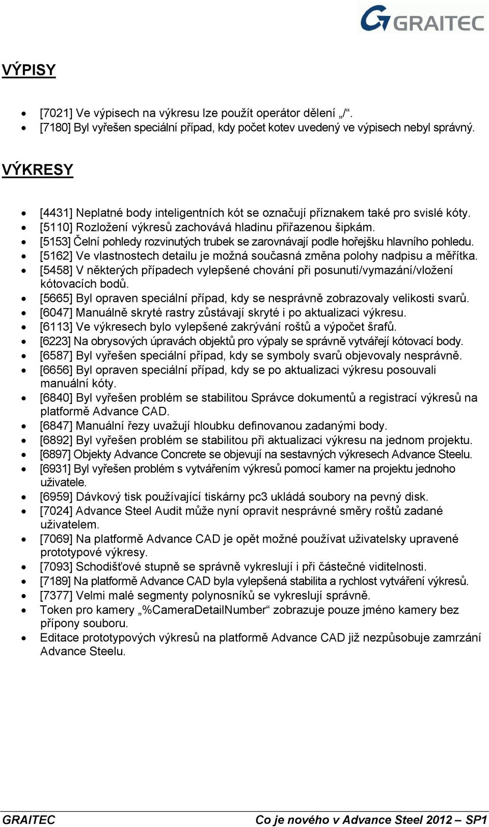 [5153] Čelní pohledy rozvinutých trubek se zarovnávají podle hořejšku hlavního pohledu. [5162] Ve vlastnostech detailu je možná současná změna polohy nadpisu a měřítka.