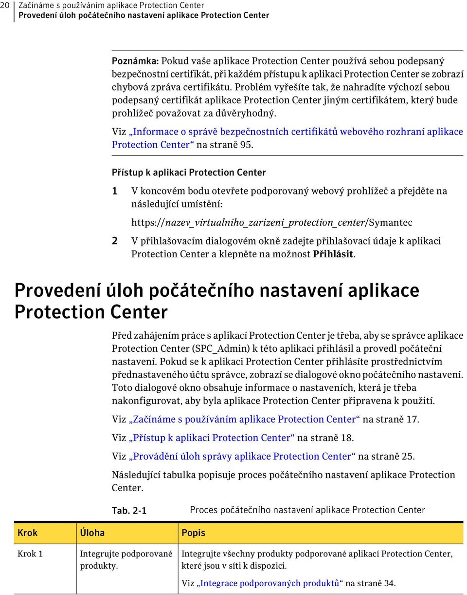 Problém vyřešíte tak, že nahradíte výchozí sebou podepsaný certifikát aplikace Protection Center jiným certifikátem, který bude prohlížeč považovat za důvěryhodný.