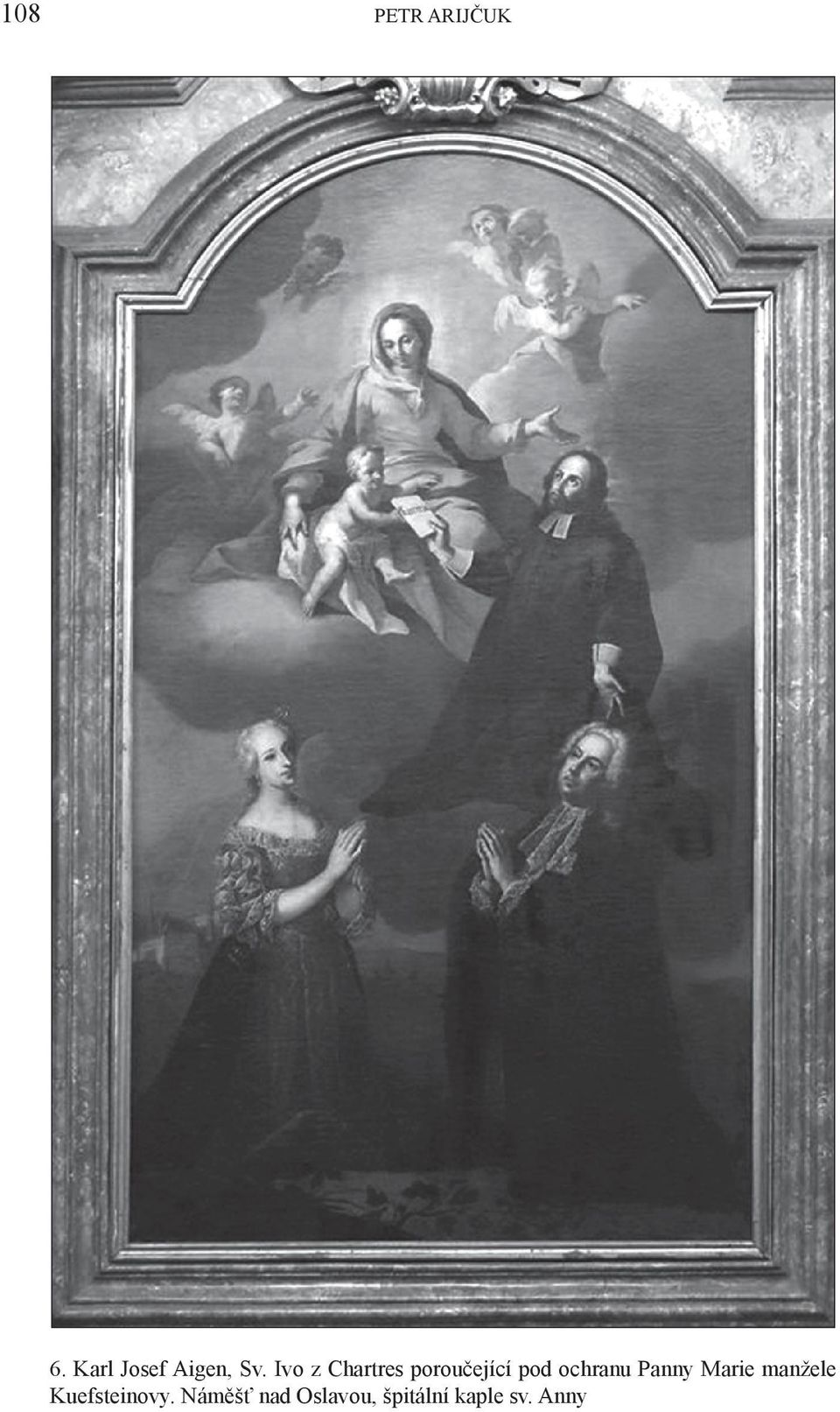 Ivo z Chartres poroučející pod ochranu