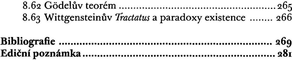 paradoxy existence.