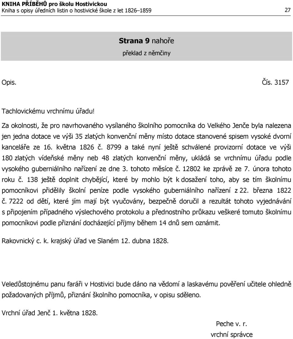 ze 16. května 1826 č.