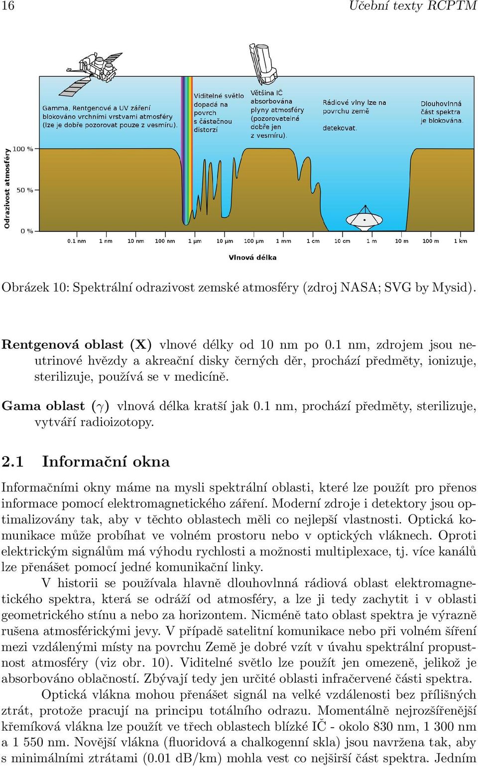 1 nm, prochází předměty, sterilizuje, vytváří radioizotopy. 2.