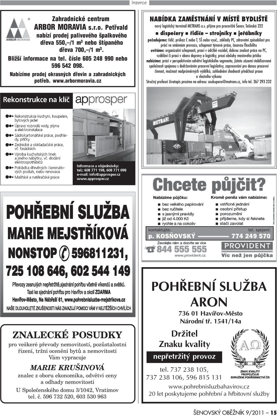 prùkaz C nebo T, SŠ nebo vyuè.