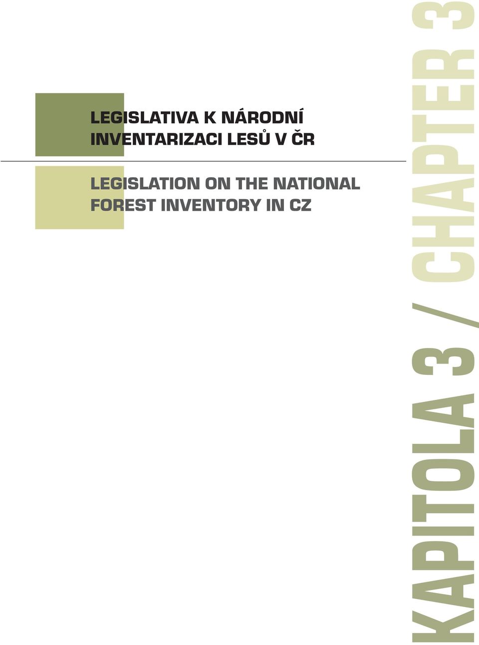 Legislation on the National