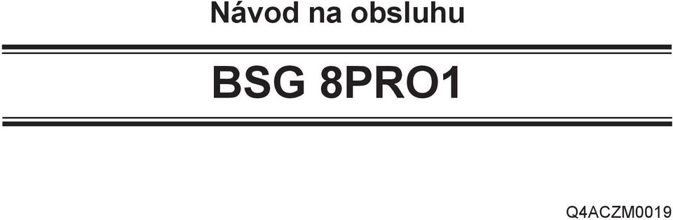 BSG 8PRO1