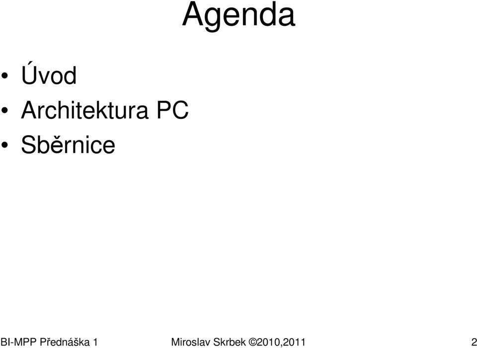 Sběrnice BI-MPP