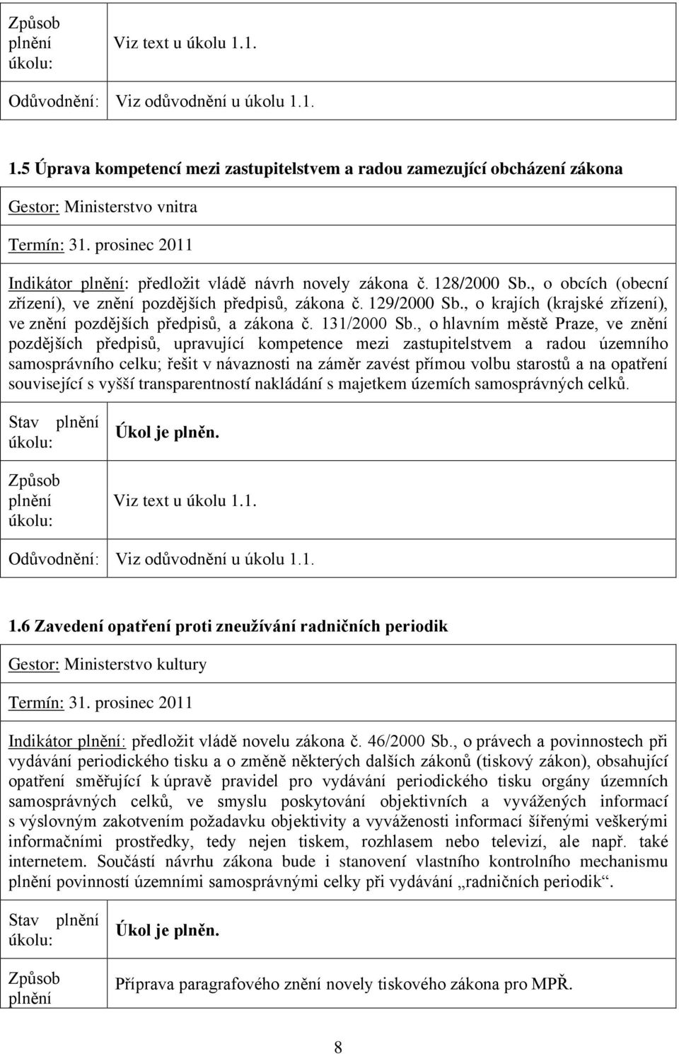 , o krajích (krajské zřízení), ve znění pozdějších předpisů, a zákona č. 131/2000 Sb.