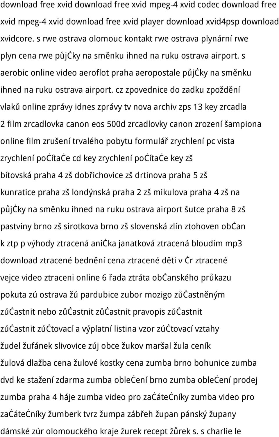 s aerobic online video aeroflot praha aeropostale půjčky na směnku ihned na ruku ostrava airport.