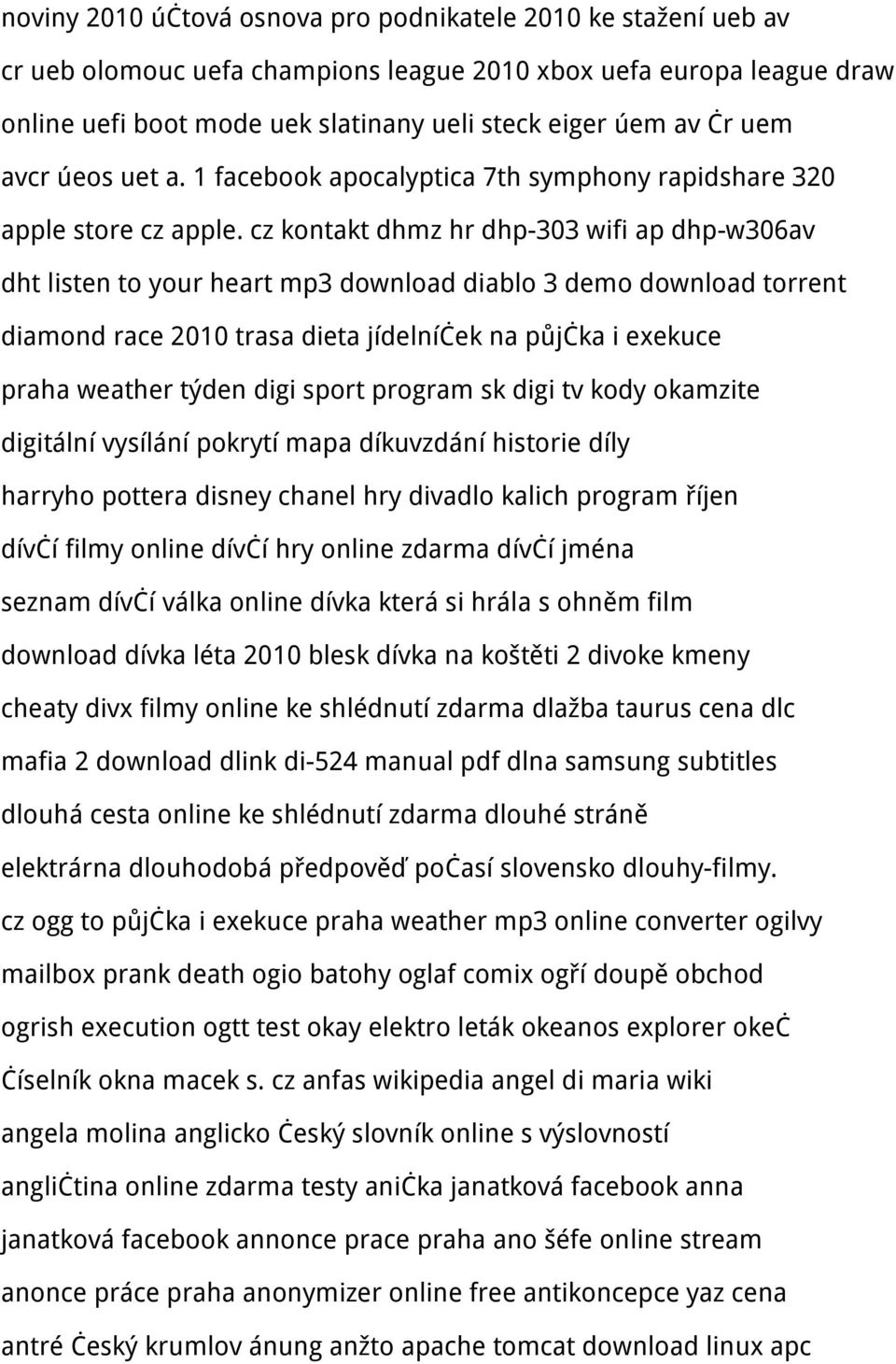 cz kontakt dhmz hr dhp-303 wifi ap dhp-w306av dht listen to your heart mp3 download diablo 3 demo download torrent diamond race 2010 trasa dieta jídelníček na půjčka i exekuce praha weather týden