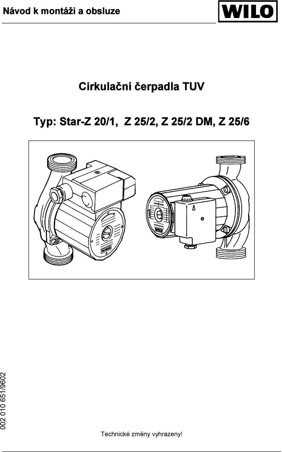 25/2, Z 25/2 DM, Z 25/6