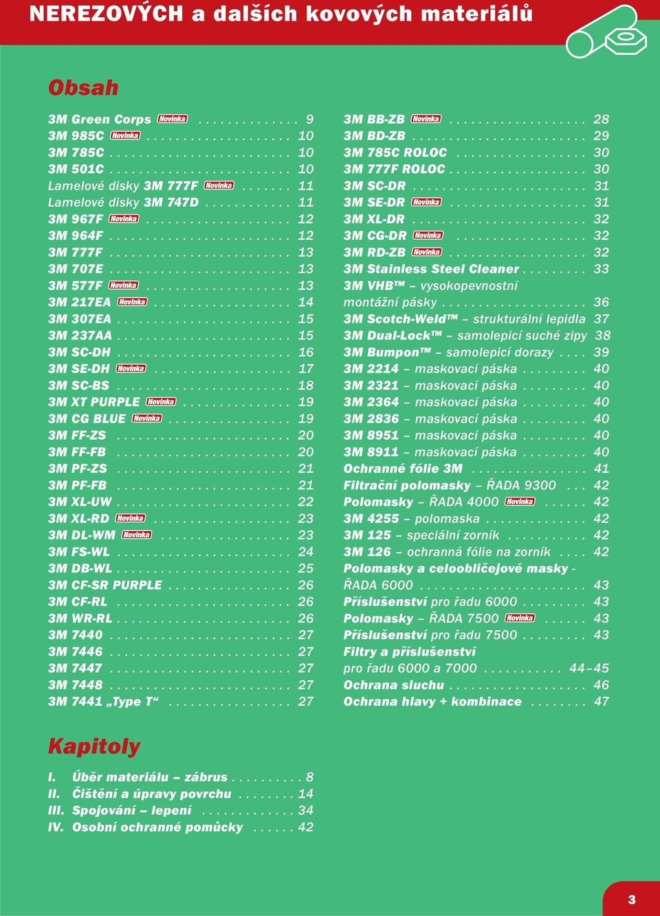 ................... 13 3M 217EA................... 14 3M 307EA........................ 15 3M 237AA........................ 15 3M SC-DH........................ 16 3M SE-DH................... 17 3M SC-BS.