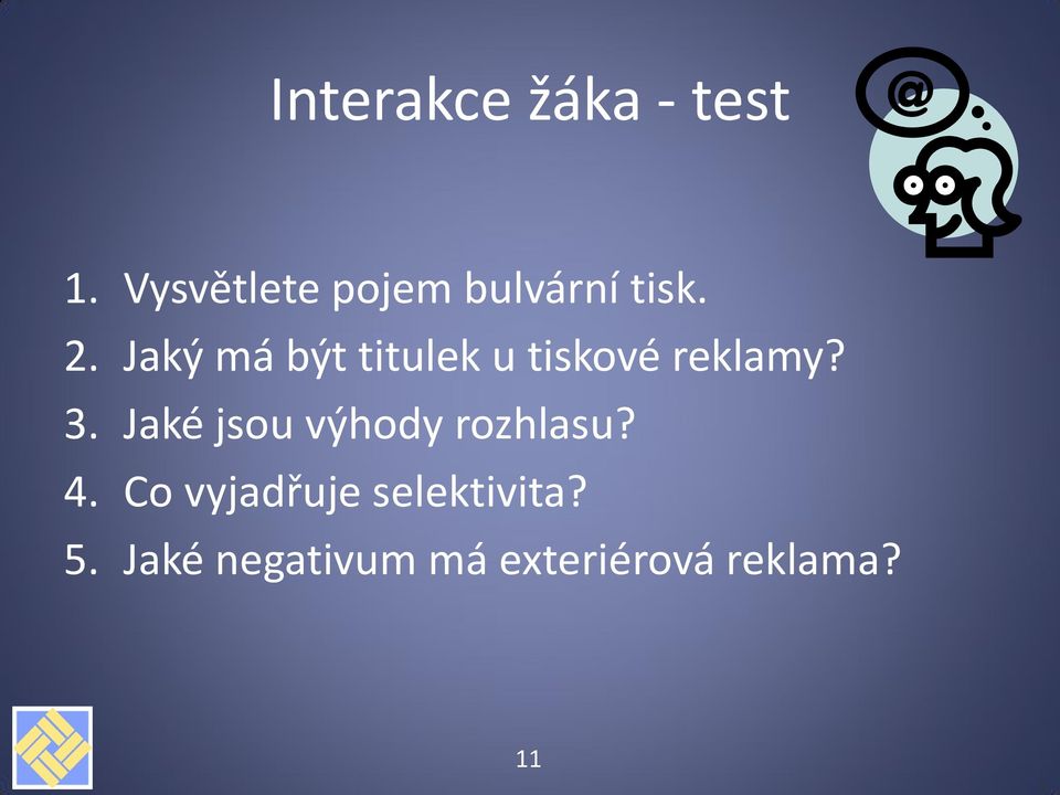 Jaký má být titulek u tiskové reklamy? 3.