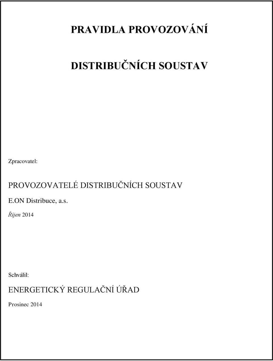 SOUSTAV E.ON Dist