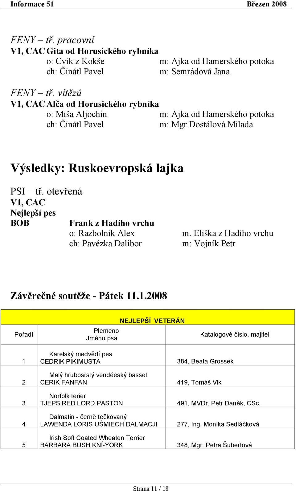 otevřená V1,