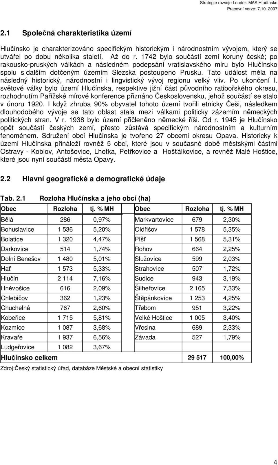 Tato událost měla na následný historický, národnostní i lingvistický vývoj regionu velký vliv. Po ukončení I.