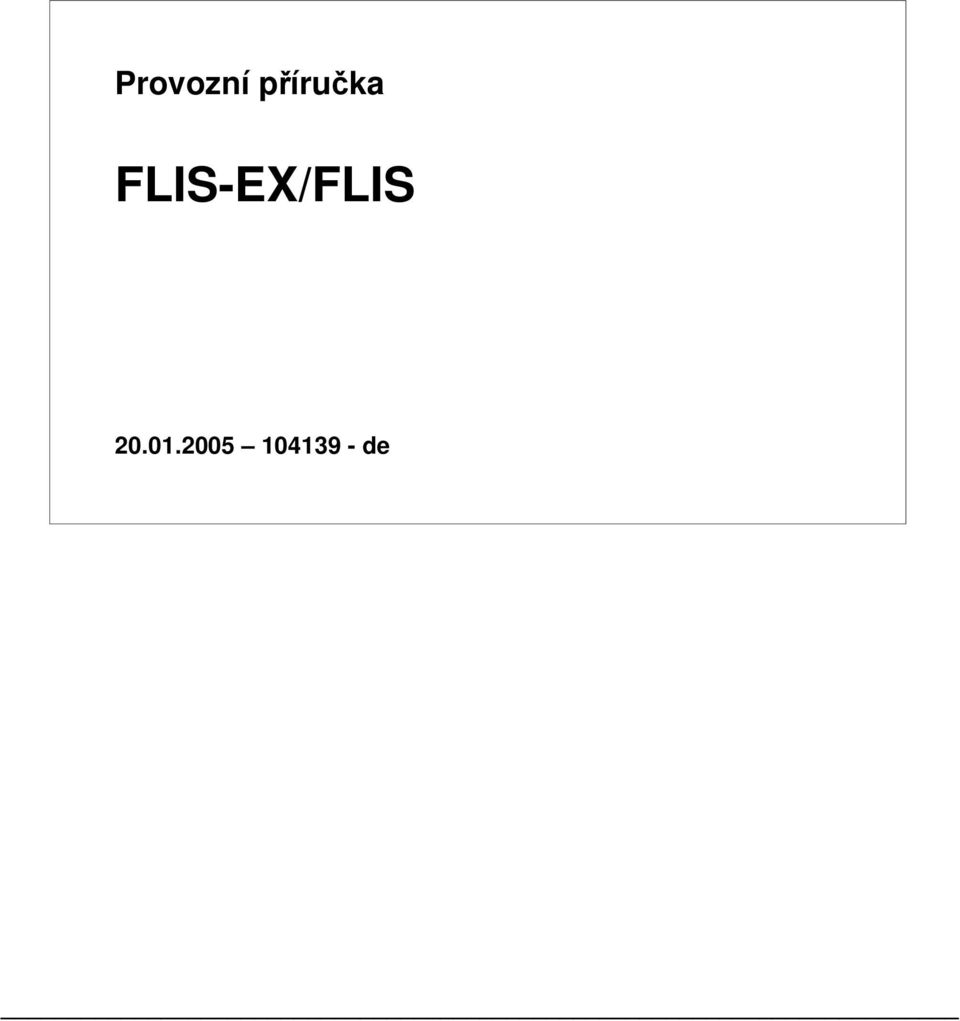 FLIS-EX/FLIS