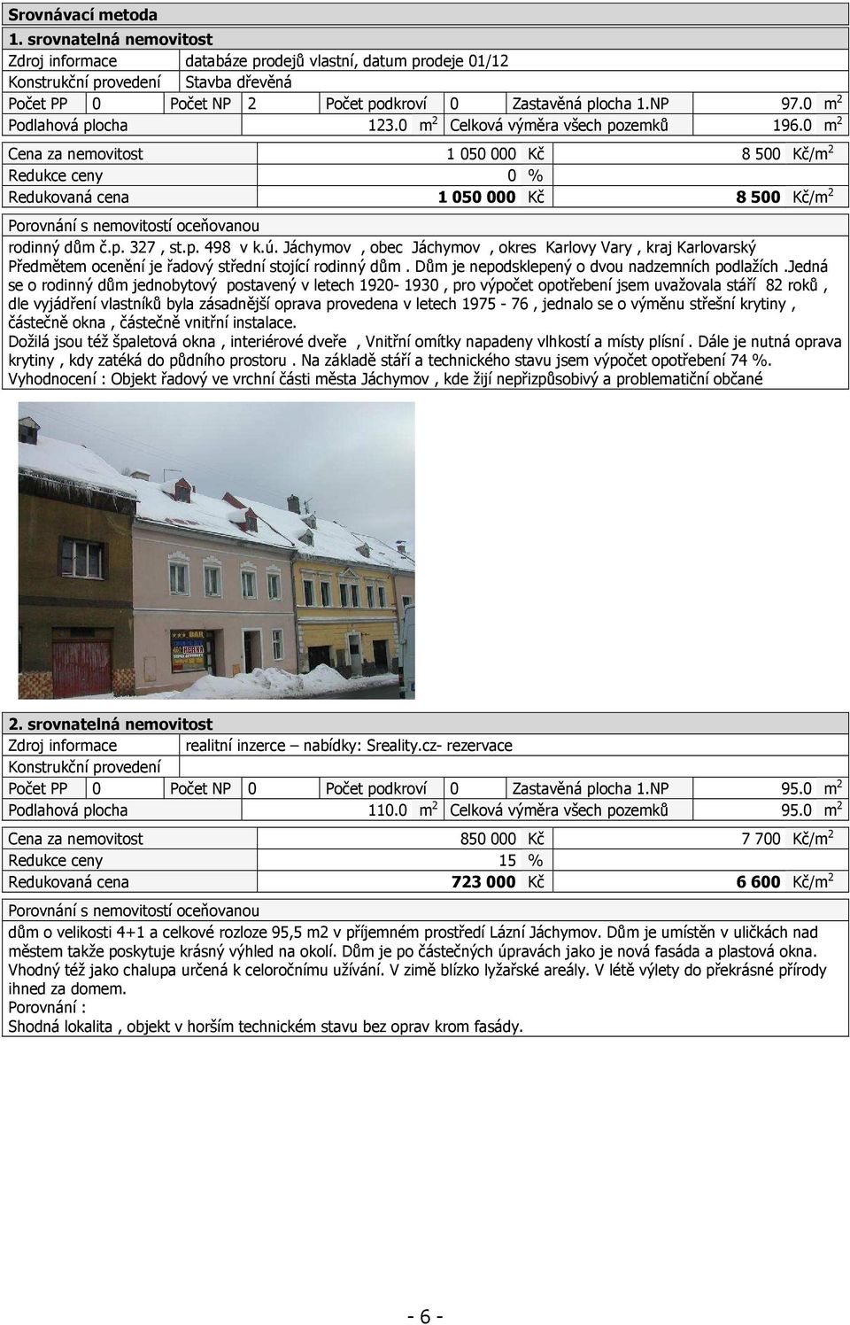0 m 2 Podlahová plocha 123.0 m 2 Celková výměra všech pozemků 196.