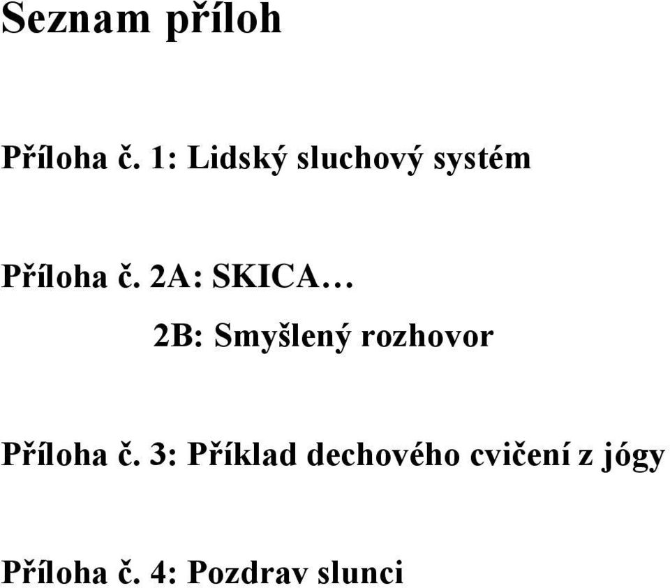 2A: SKICA 2B: Smyšlený rozhovor Příloha č.