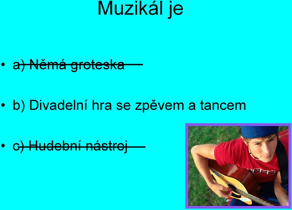 Divadelní hra se