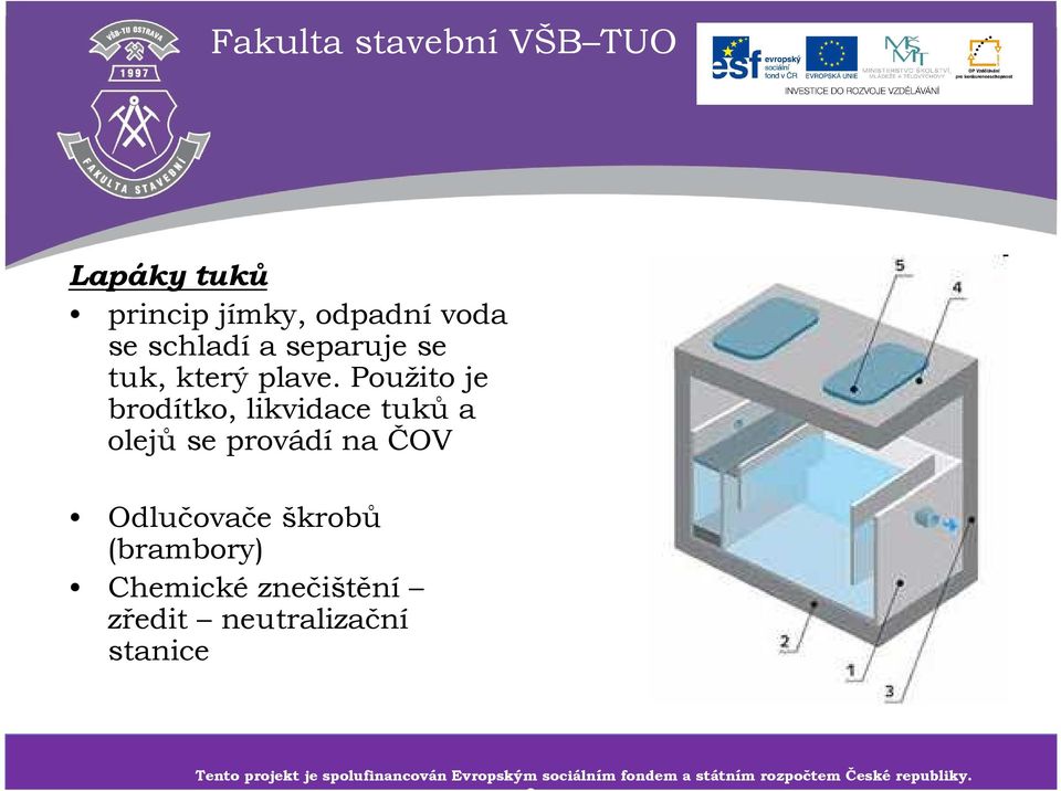 znečištění zředit neutralizační stanice Tento projekt je spolufinancován Tento projekt je Evropským