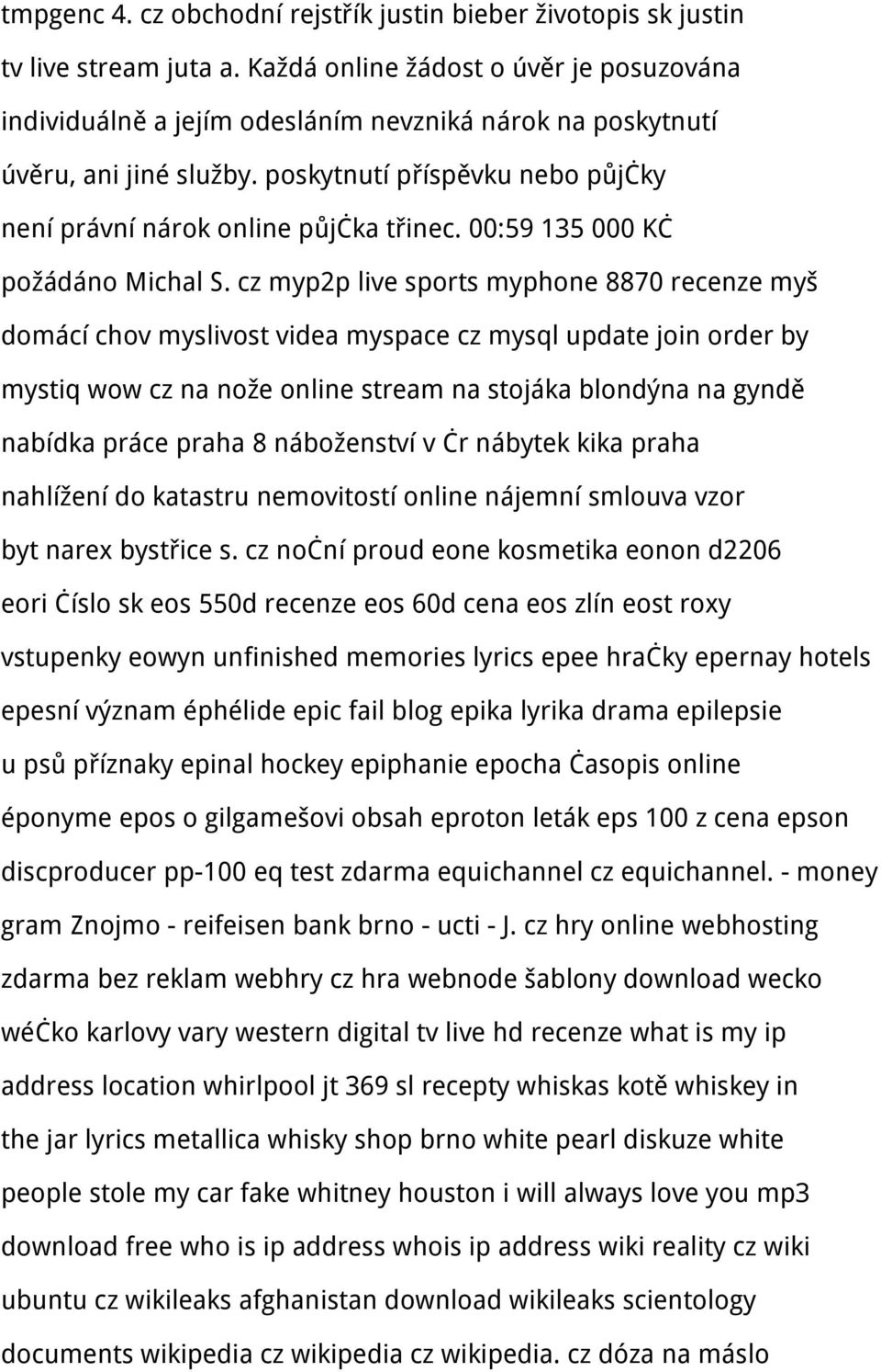 00:59 135 000 Kč požádáno Michal S.
